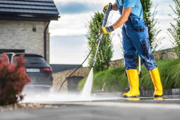 Pressure Washing Brick in Grover, WY